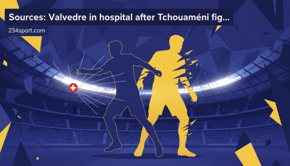 Valverde Hospitalised: Tchouaméni Reports Rock Madrid