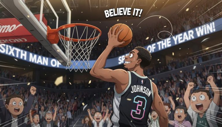 Spurs' Johnson named NBA Sixth Man of the Year