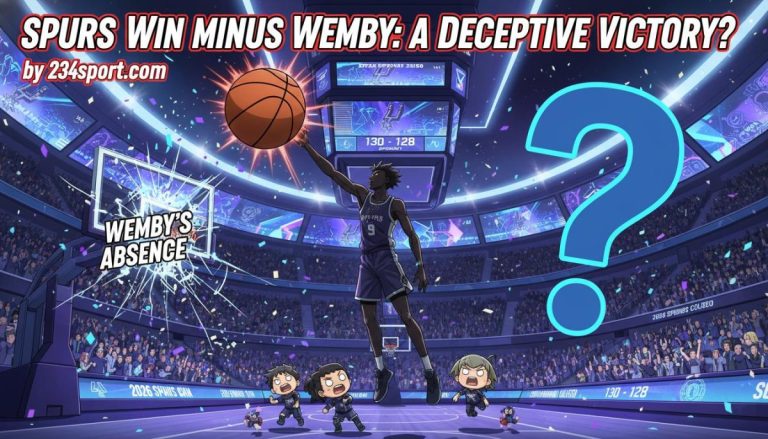 Spurs Win Minus Wemby: A Deceptive Victory?