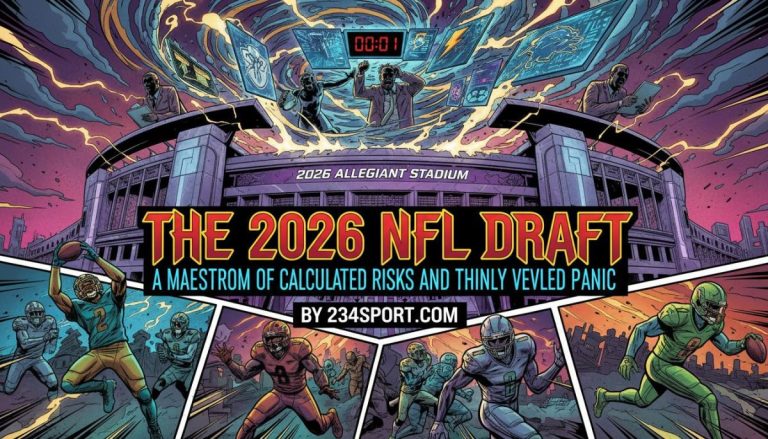 The 2026 NFL Draft, a maelstrom of calculated risks and thinly veiled panic