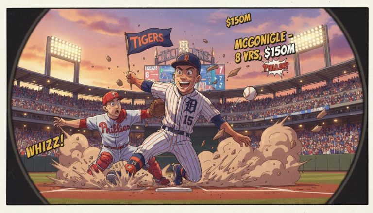 Tigers lock up rookie McGonigle for 8 years, $150M