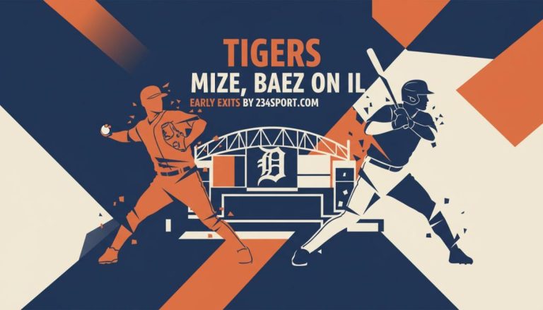 Tigers put Mize, Baez on IL day after early exits