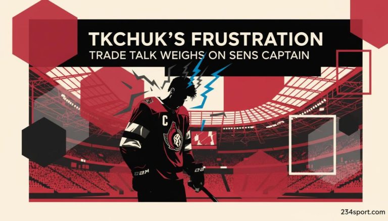 Tkachuk's Frustration: Trade Talk Weighs on Sens Captain