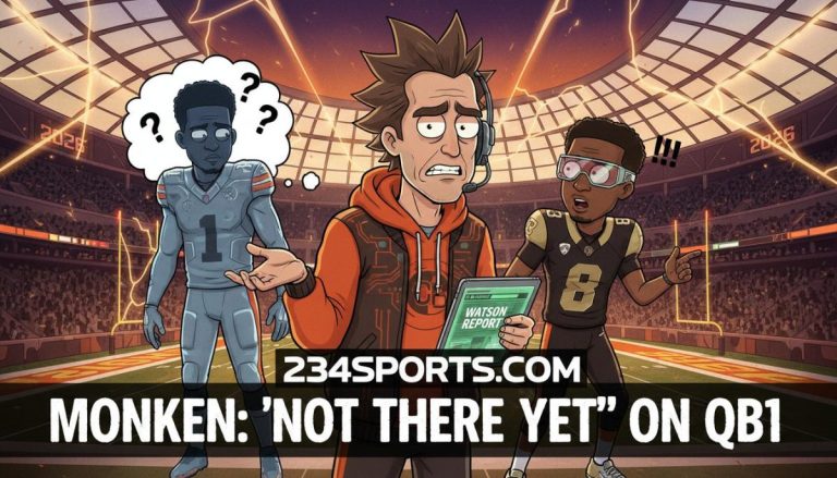 Todd Monken Responds to QB1