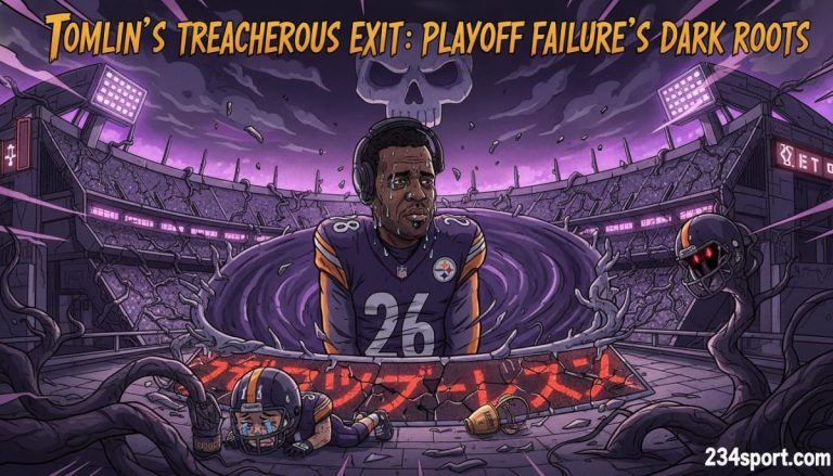 Tomlin's Treacherous Exit: Playoff Failure's Dark Roots