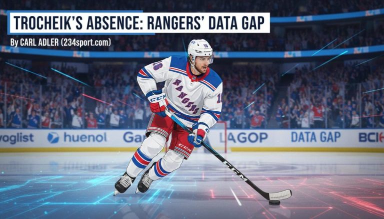 Trocheck's Absence: Rangers' Data Gap