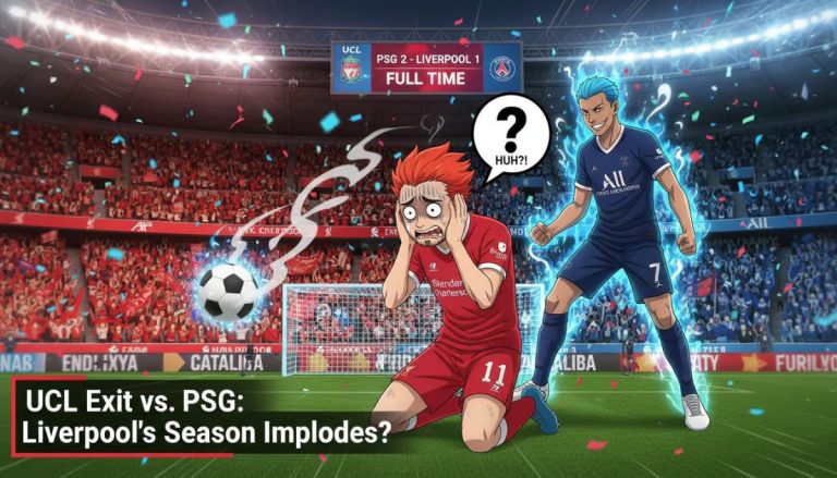 UCL Exit vs. PSG: Liverpool’s Season Implodes?