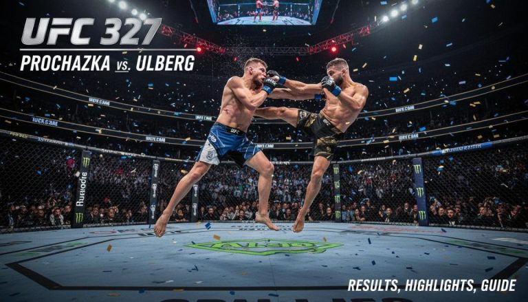 Prochazka Dominates Ulberg in Thriller