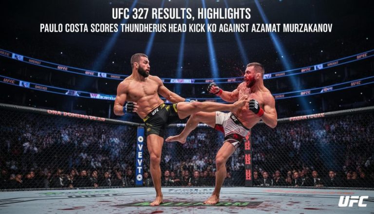 Costa's Head Kick KO Stuns Murzakanov