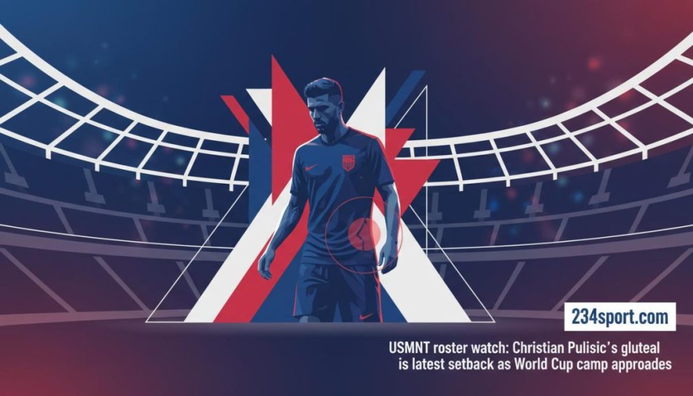 Pulisic Strain: USMNT World Cup Jitters