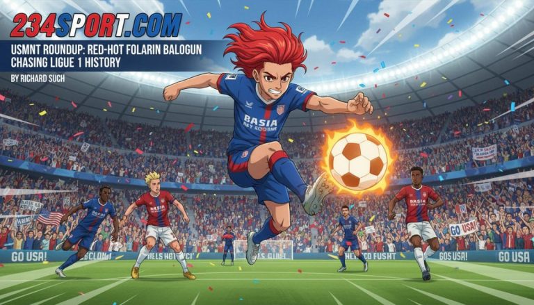 USMNT roundup: Red-hot Folarin Balogun chasing Ligue 1 history as Americans' World Cup form takes shape