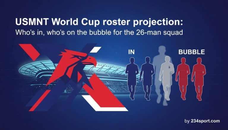 USMNT World Cup roster projection: Who's in, who's on the bubble for the 26-man squad