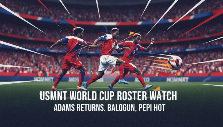 USMNT Roster: Adams Back, Balogun & Pepi Ignite