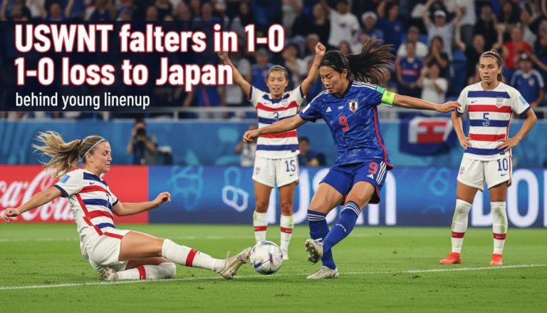 USWNT's Young Guns Fall to Japan