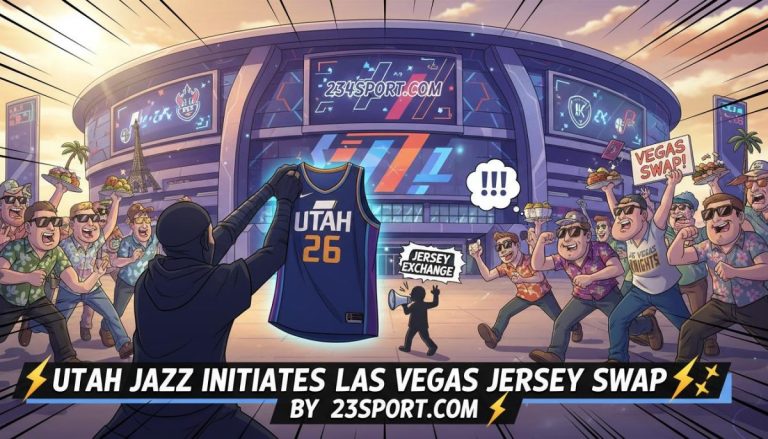 Utah Jazz Extend Jersey Exchange to Vegas Fans