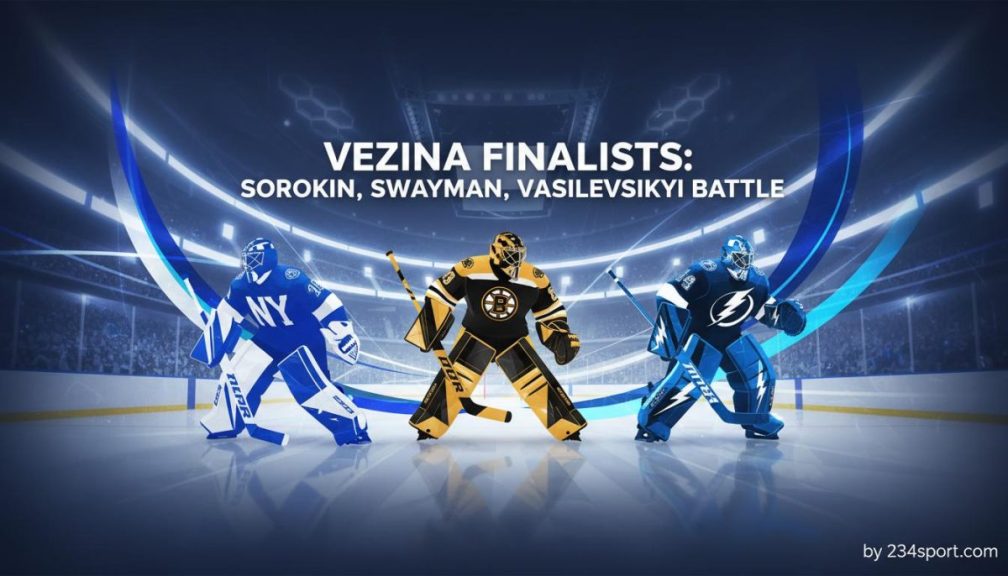 Vezina Finalists: Sorokin, Swayman, Vasilevskiy Battle