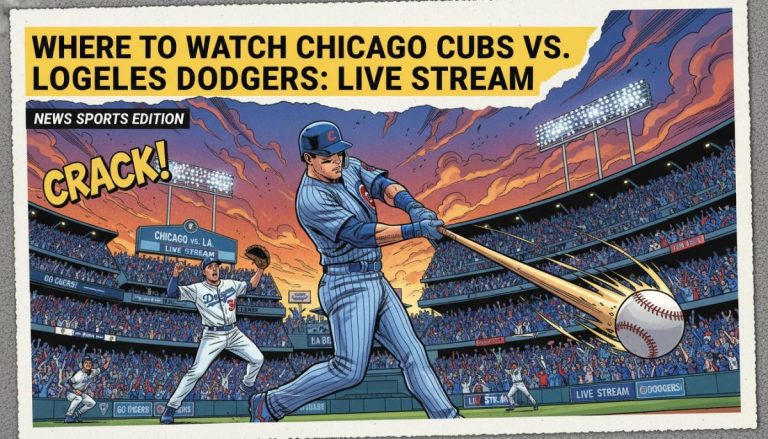 Cubs vs. Dodgers: Stream, TV & Odds for April 24