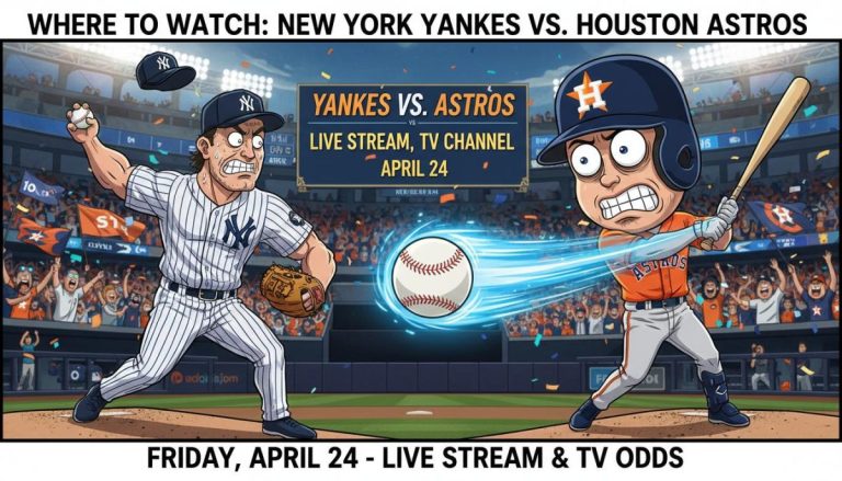 Where to watch New York Yankees vs. Houston Astros