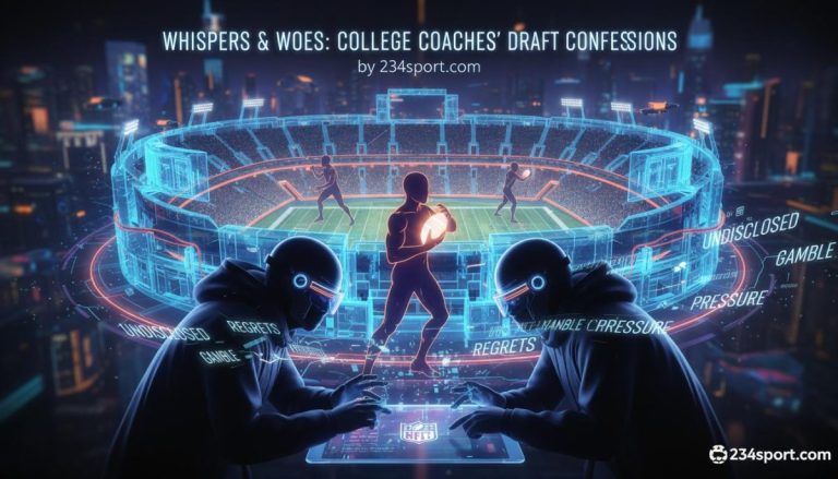 Whispers & Woes: College Coaches' Draft Confessions
