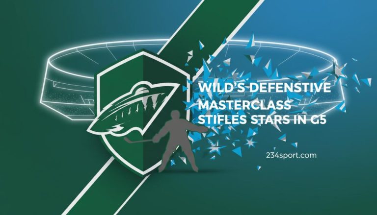 Wild's Defensive Masterclass Stifles Stars in G5