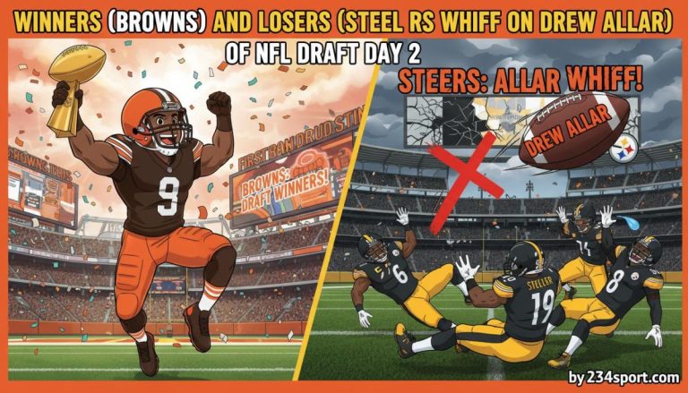 Winners (Browns) and losers (Steelers whiff on Drew Allar) of NFL Draft Day 2