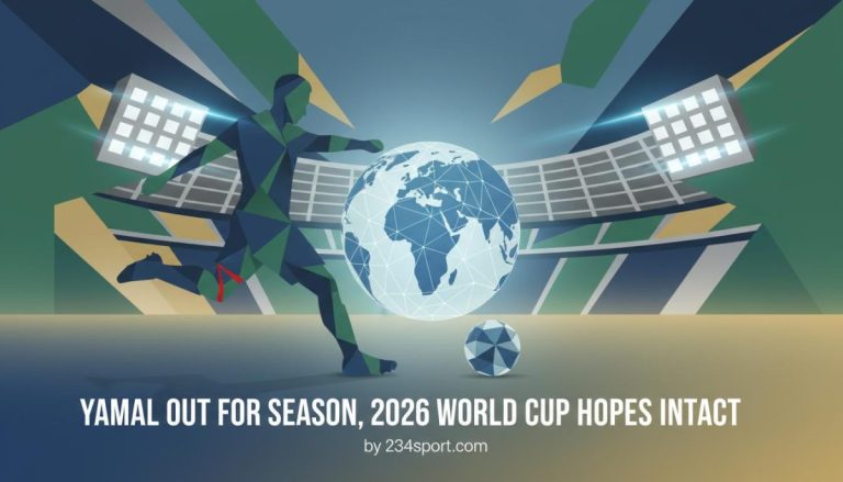 Yamal Out for Season, 2026 World Cup Hopes Intact